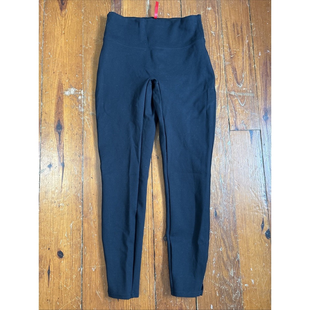 Spanx Compression Black Shapewear Leggings Size Small